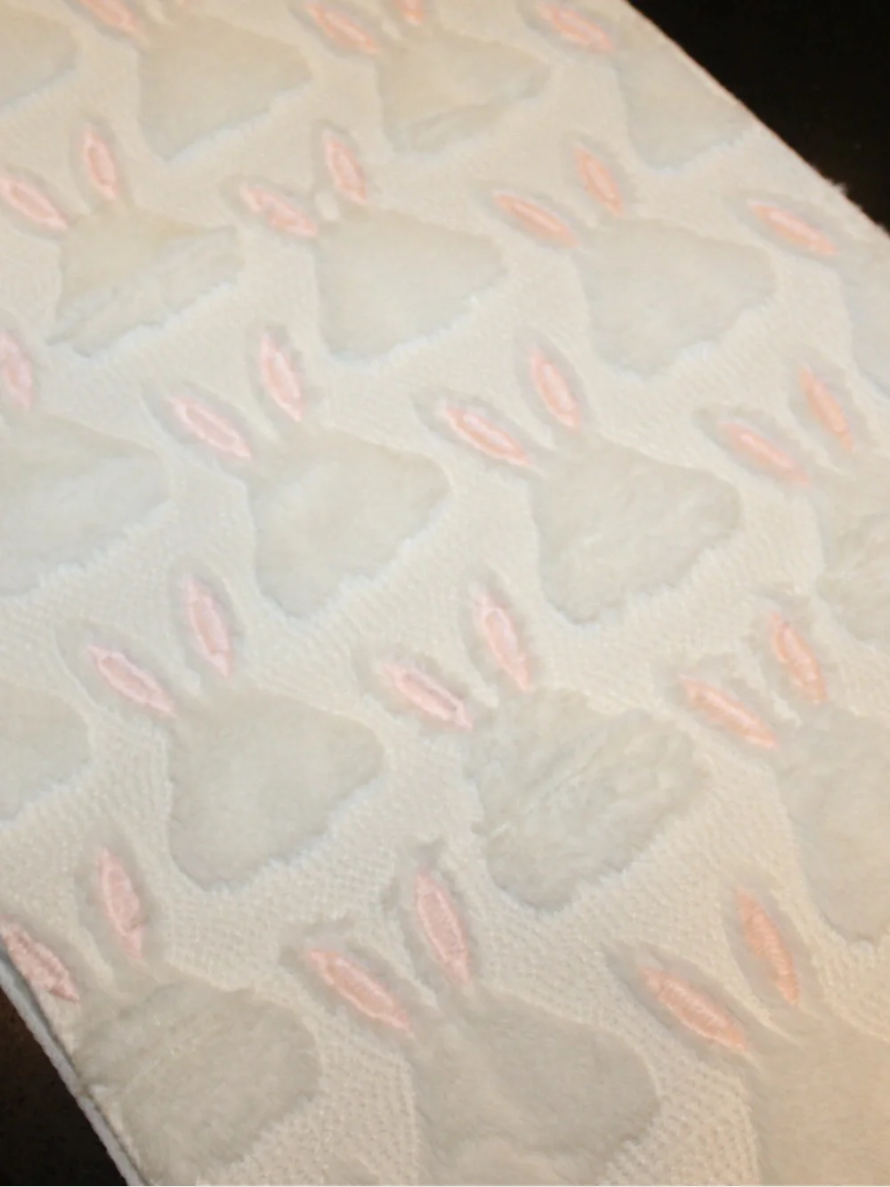 Bunny table runner (107” x 13”) (NWOT)